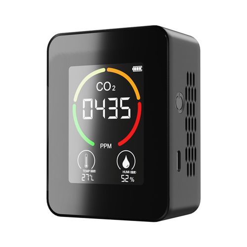 Air Monitor CO2 Carbon Dioxide Detector Greenhouse Warehouse Air Quality Temperature Humidity Monitor Fast Measurement Meter