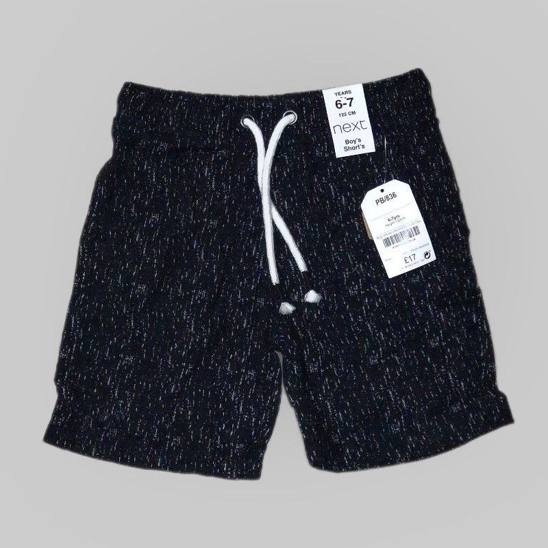 Children Stylish Shorts- Black