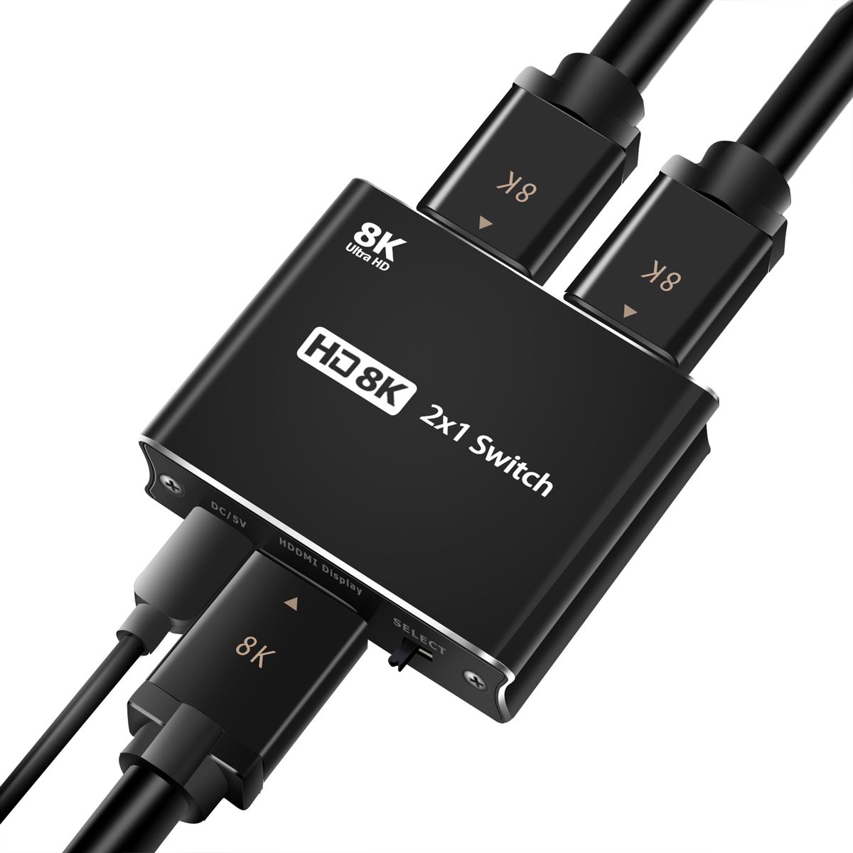Hd 2X1 Switcher 2 In 1 Out High-Speed Hd Switcher Converter
