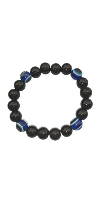 Turkish Fortified Goodluck Blue Eyes Bracelet Beads 3pic.