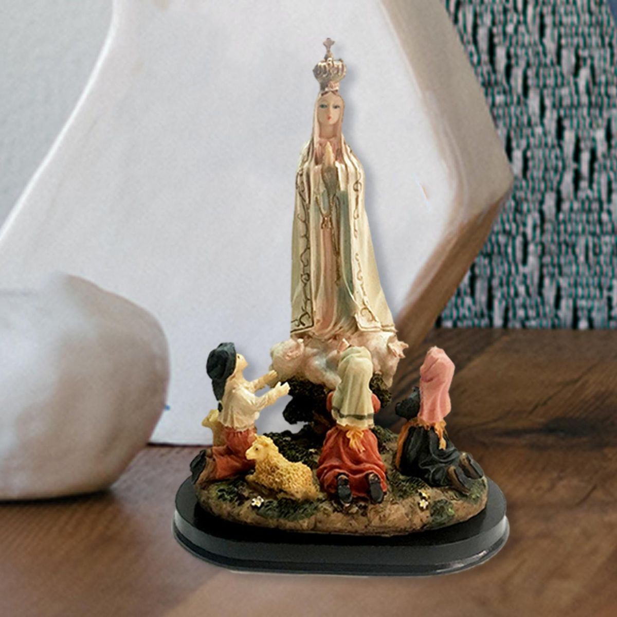 Virgin Mary Religious 9.84 Inch Height Resin Holy Grace For Chapel