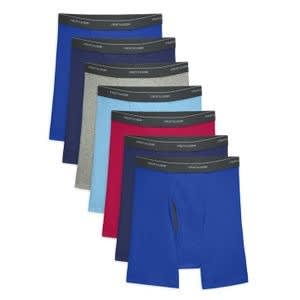 Men's Assorted Colour Briefs - 7 Packs