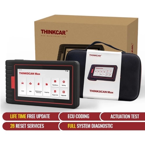 Thinkscan Max  Ecu Coding 28 Reset  And Lifetime Free Cars
