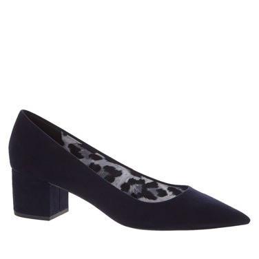 Navy Suede Shoe