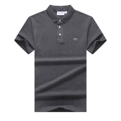 Mens Pique Polo-dark Grey