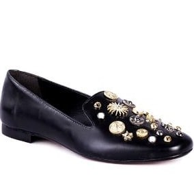 Ladies Studded Flat Shoe