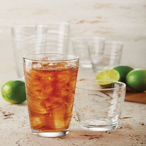 Glass Cup Set + Gift - 18 Pieces