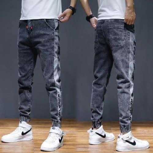Ankle-length Stretchy Fitted All-matching Slim Jeans