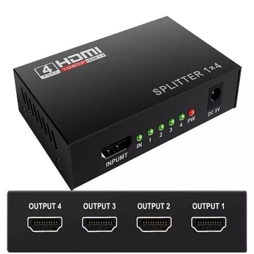 Hdmi Splitter 4 Ports