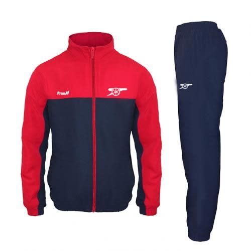 Red And Navy Blue Gunners Unisex Custom Made Tracksuit
