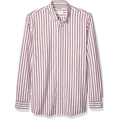 Standard Fit Ls Fashion Stripe Oxford Shirt