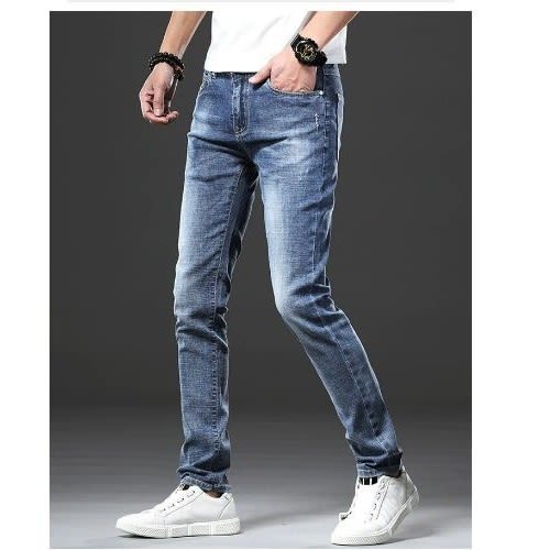 Men's Stock Jean- Faded Blue