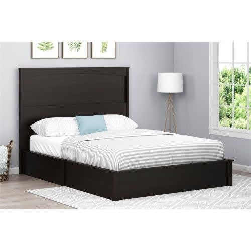 Beyond Oak Full-size Bed - Black