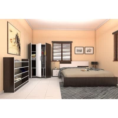 Bedroom Makeover - Bed Frame - Shoe Rack - Wad-robe Mdf