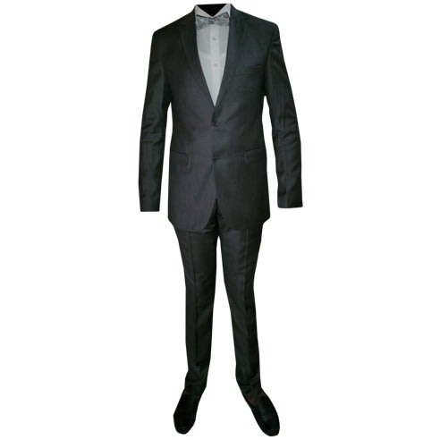 Men's Slim Fit Suit - Black