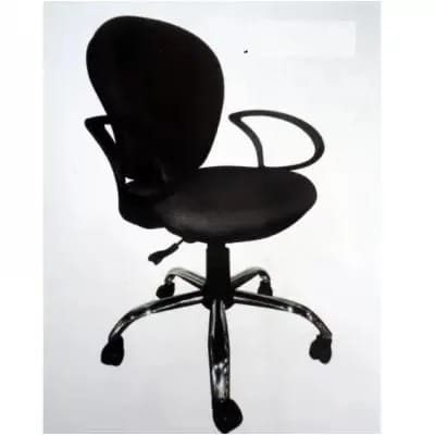Metal Base Swivel Office Chair