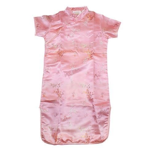 Girls Short Sleeve Chinese Costume