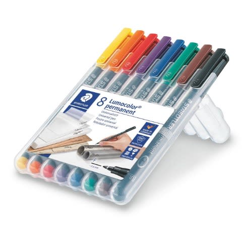 Lumocolor Permanent Pen - 318 -  Set 8
