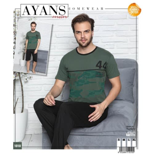 3 In 1 Men's Pyjamas Wear