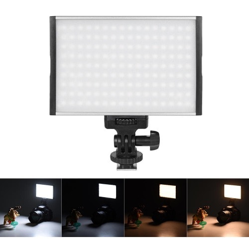 Tolifo Pt-15b Ii 3200k-5600k Ultra-thin 15w Led Video Panel Light For Dslr