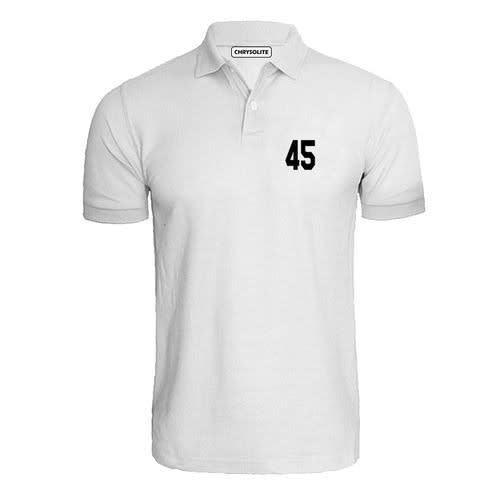 45 Polo T-shirt - White