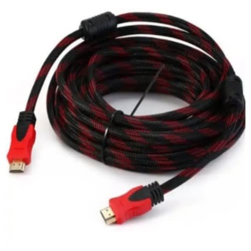 Hdmi Cable - 20m  -  Red And Black