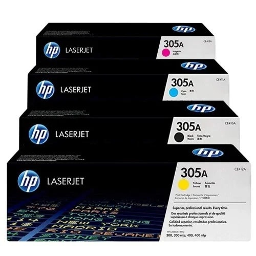 305 Combo Toner - Cyan - Yellow - Magenta & Black