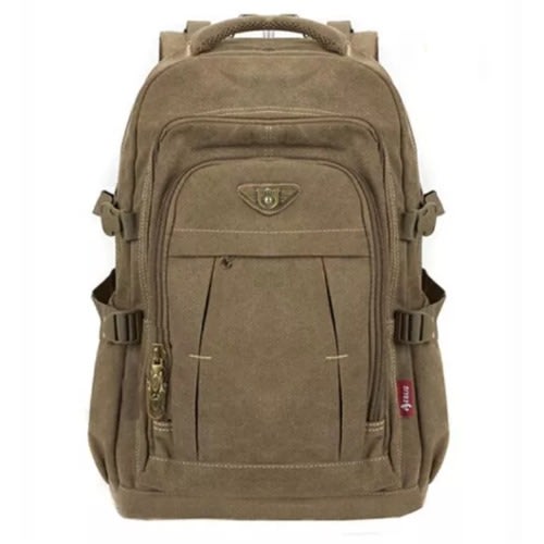 Kahki Cam Thick Multi Purpose Backpack- Brown
