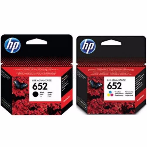 Ink Cartridges 652 - Black & Trio Color