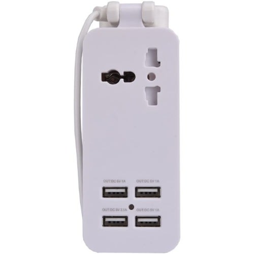 Universal Portable Charging Station W - 4 Port Usb