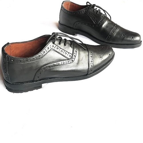 Black Lace Up Men's Shoes'