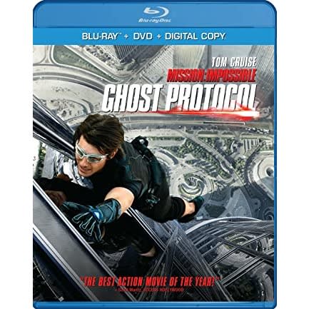 Mission: Impossible - Ghost Protocol Two-disc Blu-ray + Dvd Combo + Digital Copy - Tom Cruise