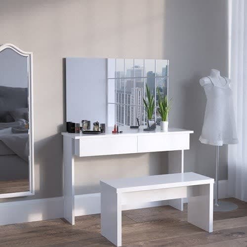 J Best  Bongiorno Dressing Table With Mirror