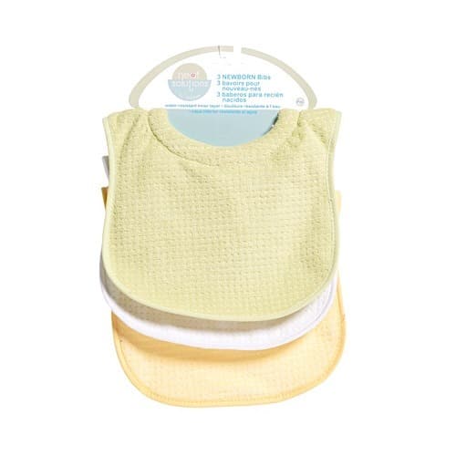 Drool Proof Neutral Baby Bibs - Pack Of 3