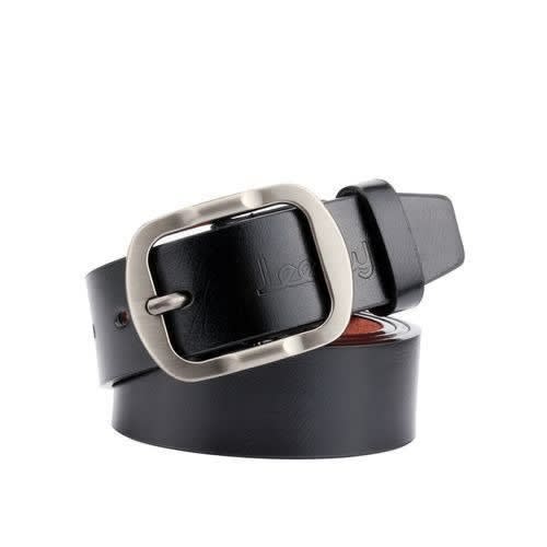 Men's Leather Belt- Black
