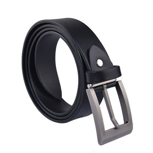 Men's Leather Belt - Black
