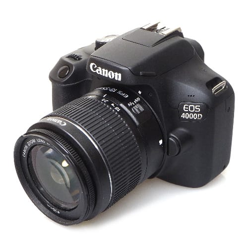 Eos 4000d Dslr Camera With 18-55mm Lens