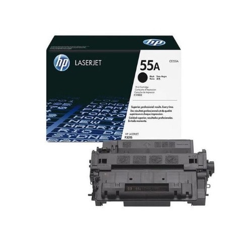 55a Black Laserjet Toner Cartridge - Ce255a