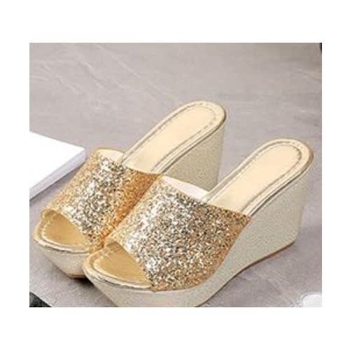 Women's  Wedge Open Toe Slippers