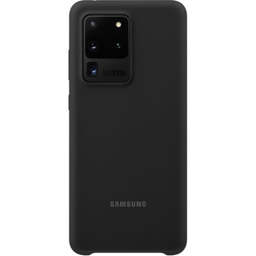 Silicone Cover For Galaxy S20 Ultra (black)