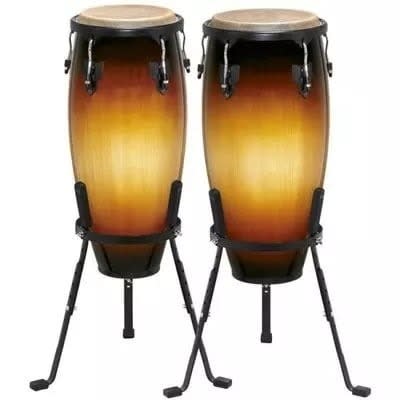 English Sunburst Conga Pair