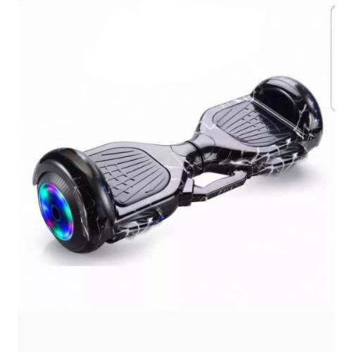 Bluetooth Graffiti Hoverboard Scooter -Black