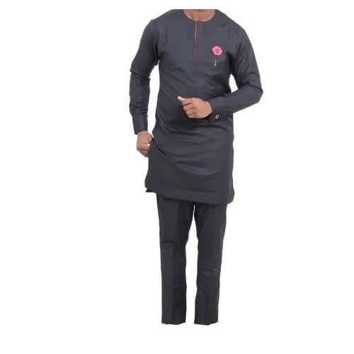 Plain Black Traditional Wear