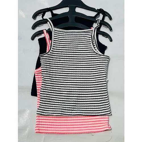 Girls Spaghetti Strap Tops - 3pcs