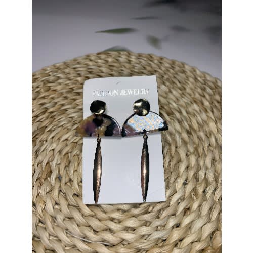 Multicolored Drop Earrings
