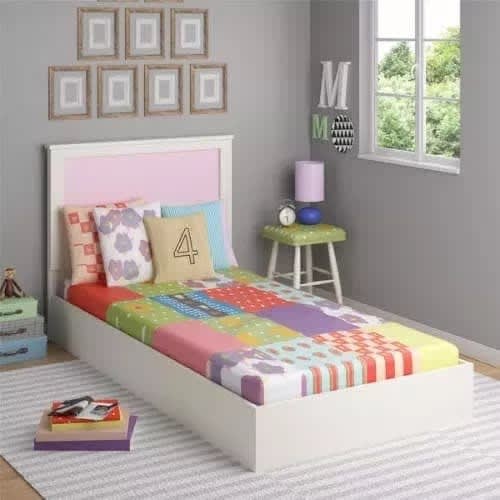 Sadia B Kids' Twin Bed With Reversible Headboard