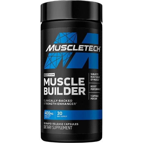 Muscletech - Platinum Muscle Builder -400mg - 30 Capsules