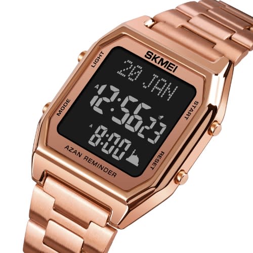 1763 Unisex Wristwatch With Islamic Calendar - Rose Gold