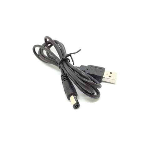 Biometric Time Attendance Usb Cable 5.5mmx2.5mm For Powerbank Use