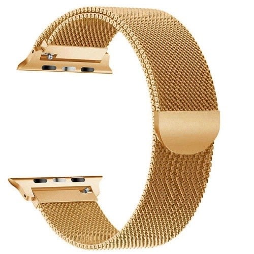 Iwatch Apple Watch Chain Strap Stainless Steel Strap - 42-44mm Gold